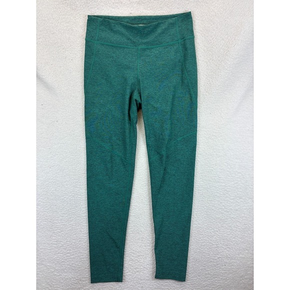 Outdoor Voices Leggings Women's Medium Green Compression High Rise Active Gym - Picture 1 of 12